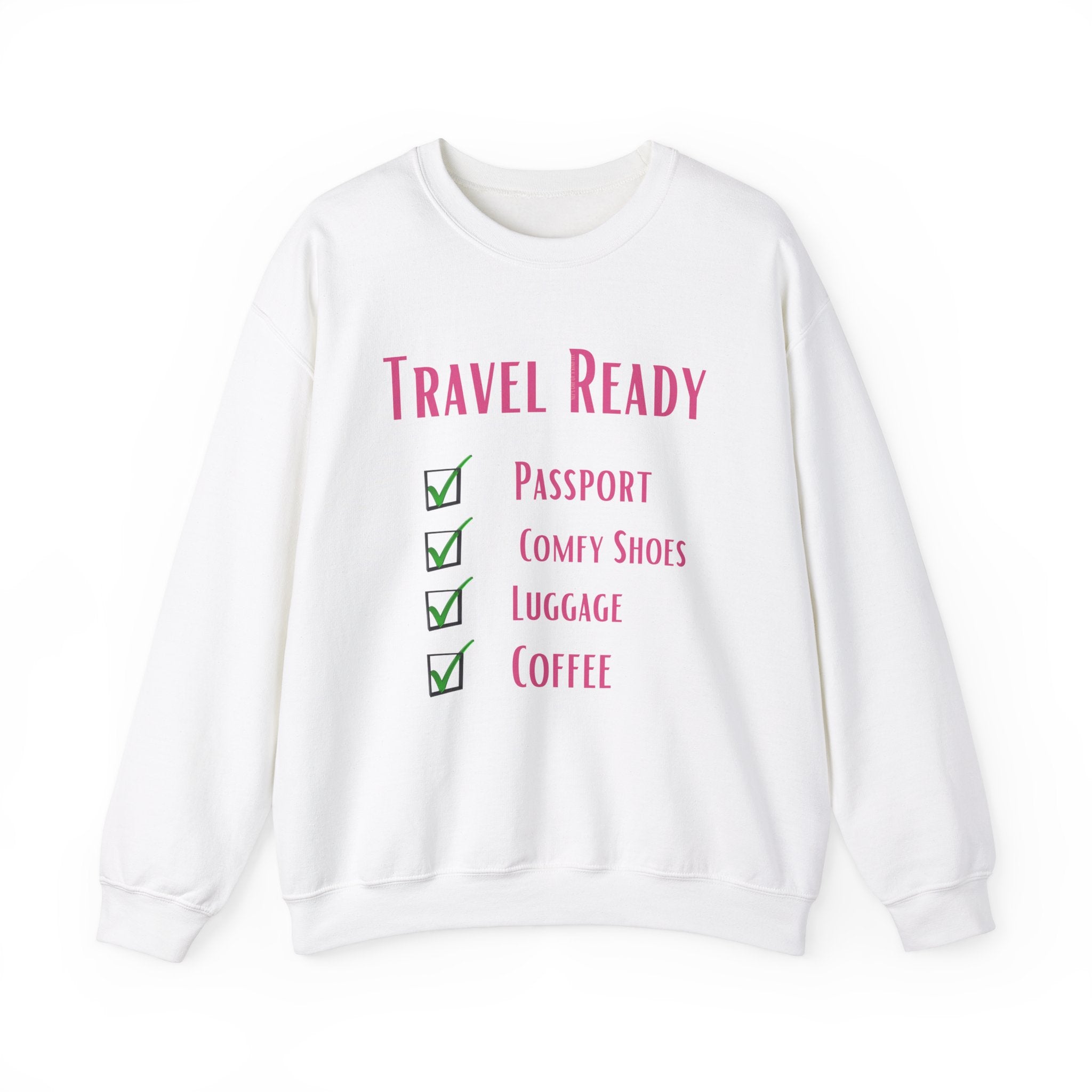 Travel Ready Unisex Heavy Blend™ Crewneck Sweatshirt